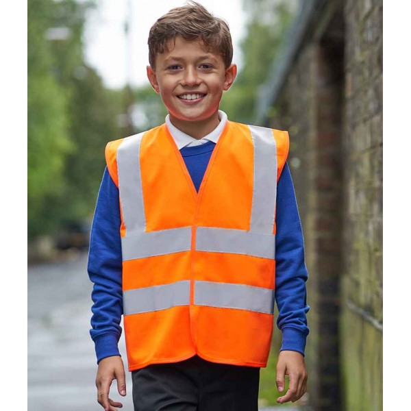 Hi Vis Child's Coloured Vest